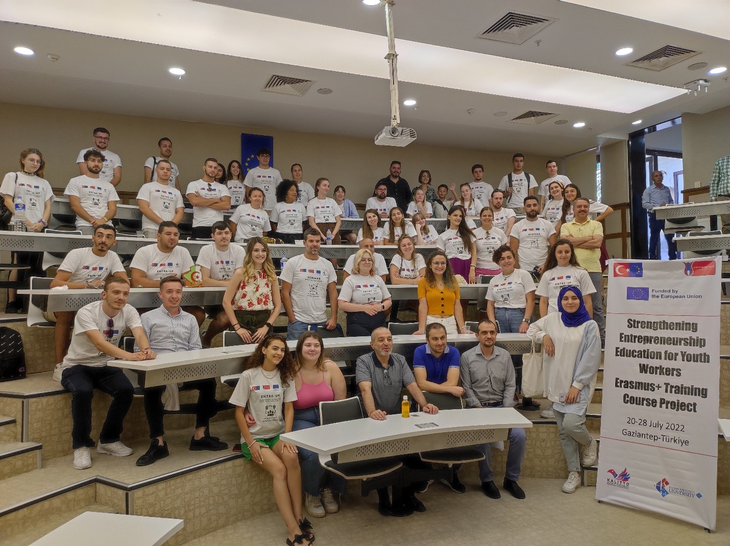 A colorful depiction of the city of Gaziantep