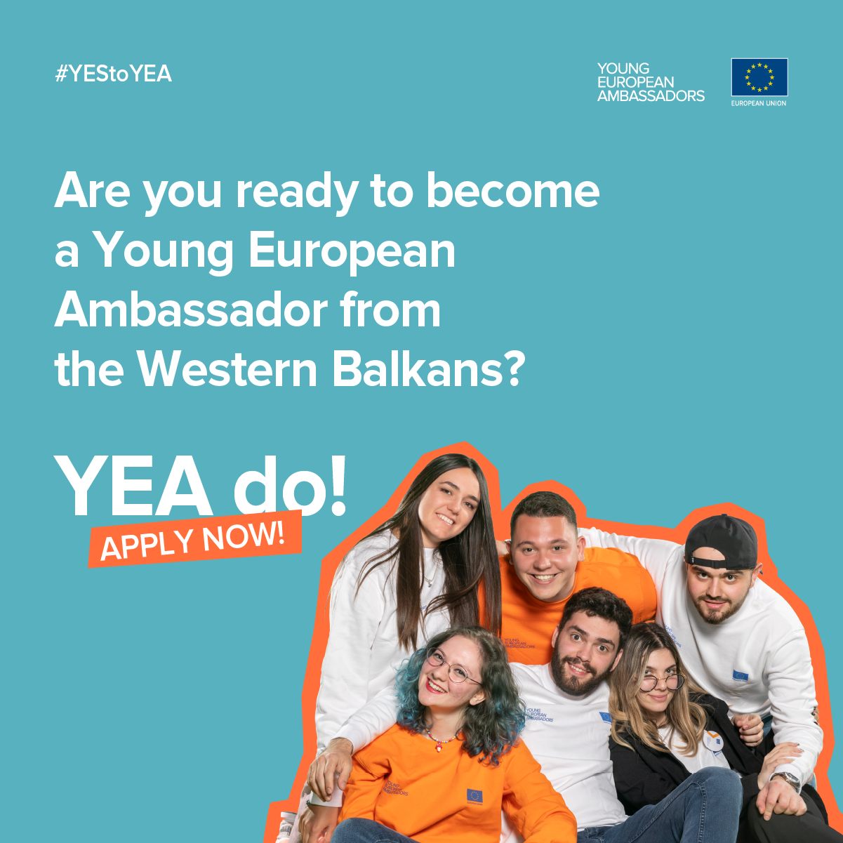 BECOME A YOUNG EUROPEAN AMBASSADOR!!