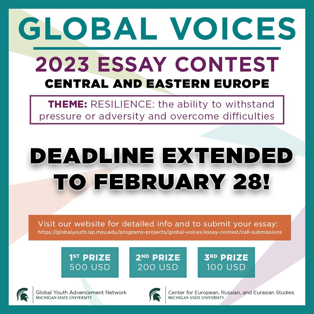 The 2023 Global Voices Essay Contest